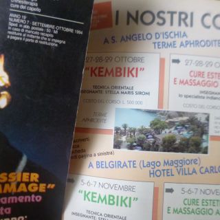 1994 Italia Ischia Nota post congreso kembiki